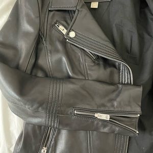 Michael Kors Moto leather jacket